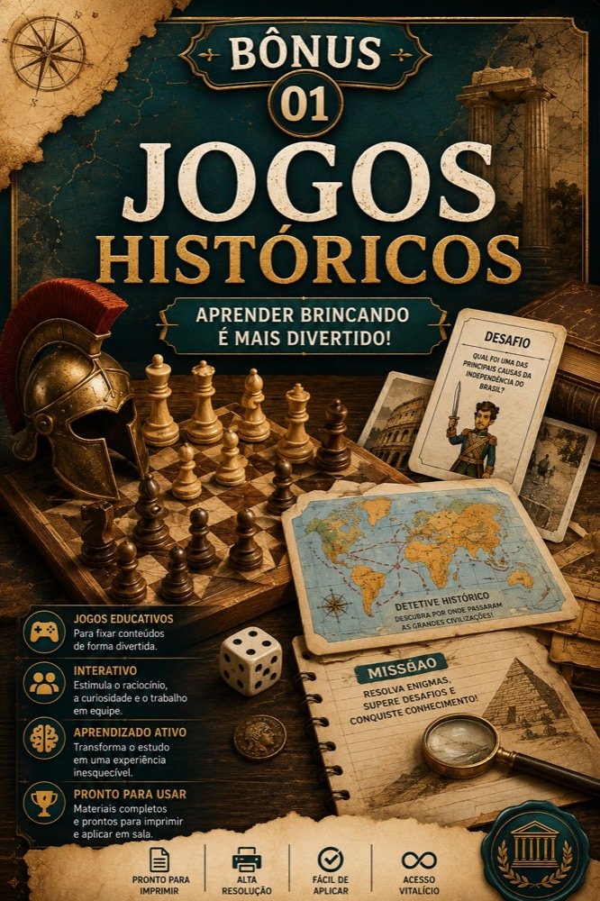 Capa do bônus Jogos Históricos