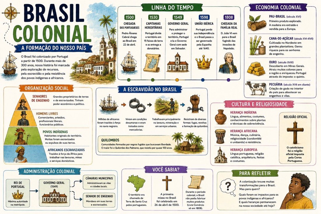 Amostra do material: Brasil Colonial