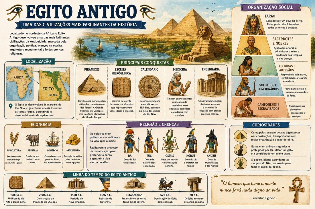 Amostra do material: Egito Antigo