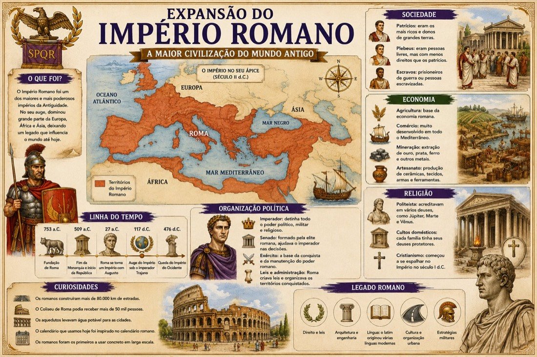 Amostra do material: Expansão do Império Romano