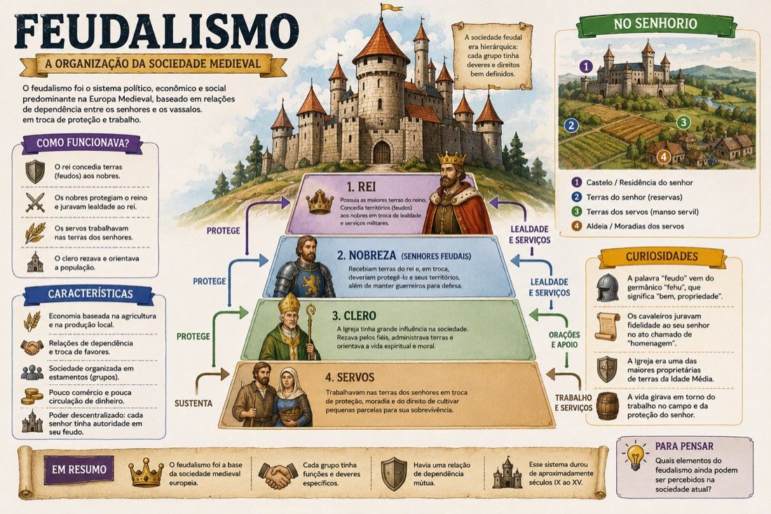 Amostra do material: Feudalismo