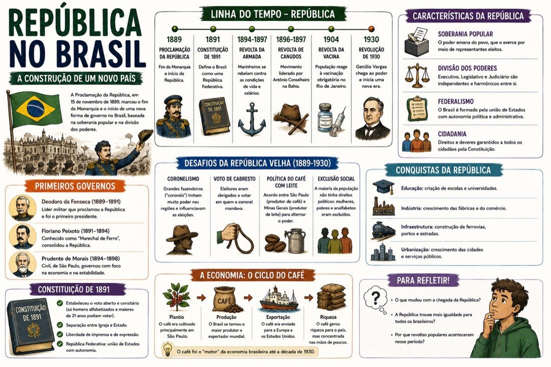 Amostra do material: República no Brasil