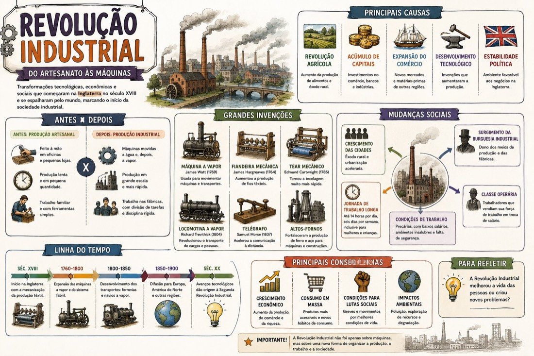 Amostra do material: Revolução Industrial